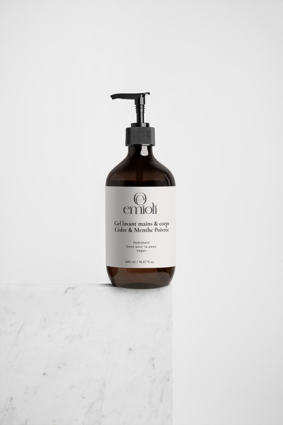 Gel lavant Mains & Corps | Cèdre & Menthe Poivrée