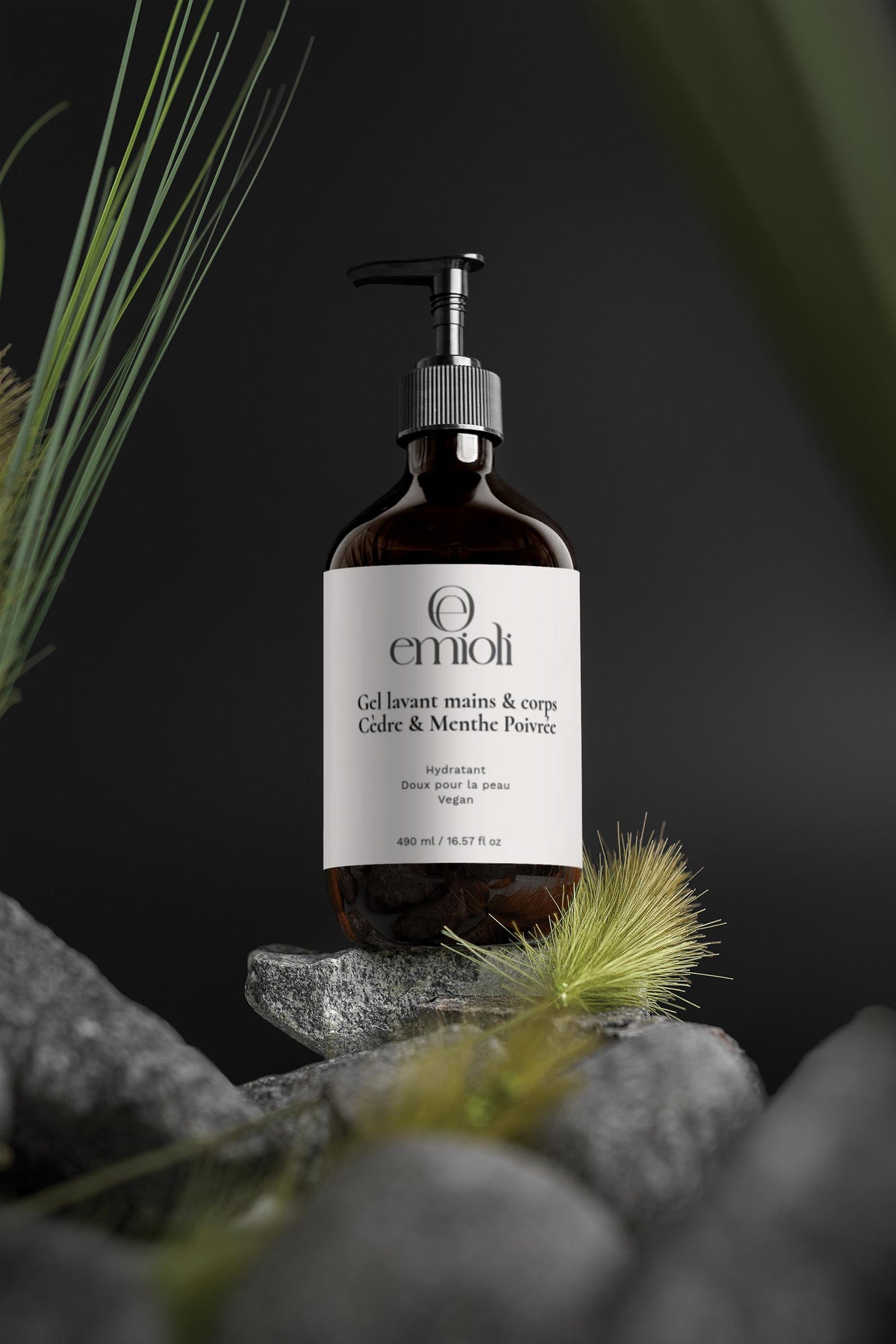 Gel lavant Mains & Corps | Cèdre & Menthe Poivrée